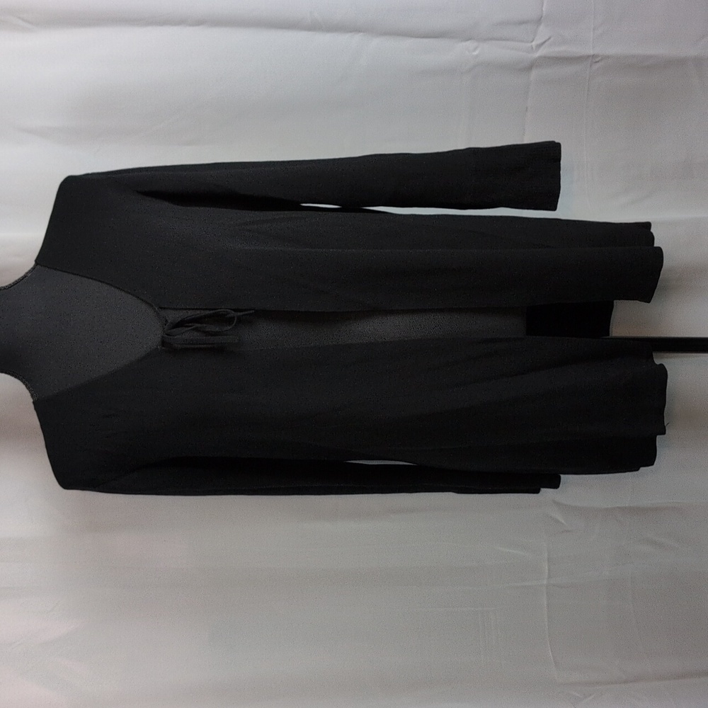 Liz Claiborne Black Cardigan. Goth Witchy Grannycore Fall Cozy